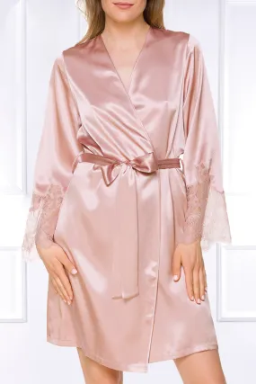 Coemi - Federica Satin Kimono - Puder